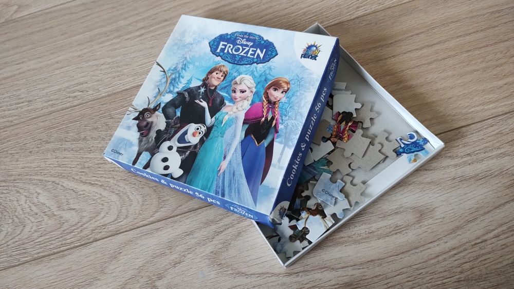 Puzzle kraina lodu