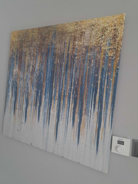 Obraz abstrakcja 80x80