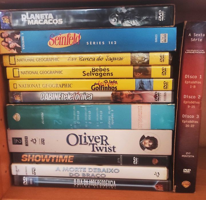 DVD vários para venda Lote 3