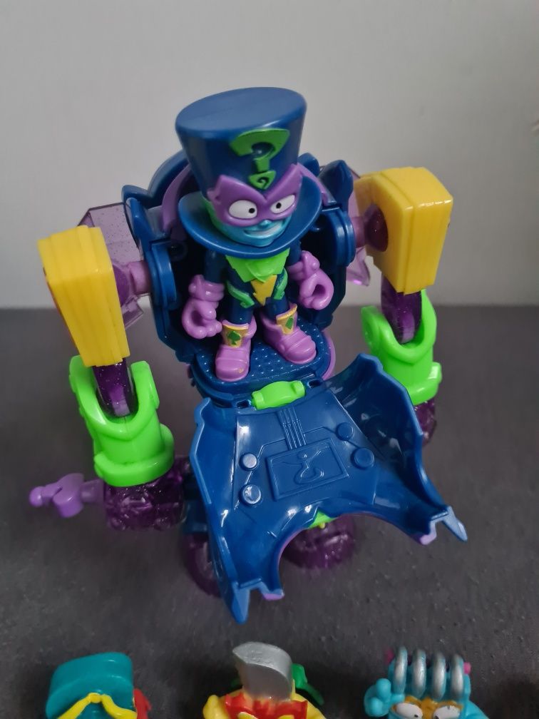 Enigma Robot Superthings + Kid I figurki Zings