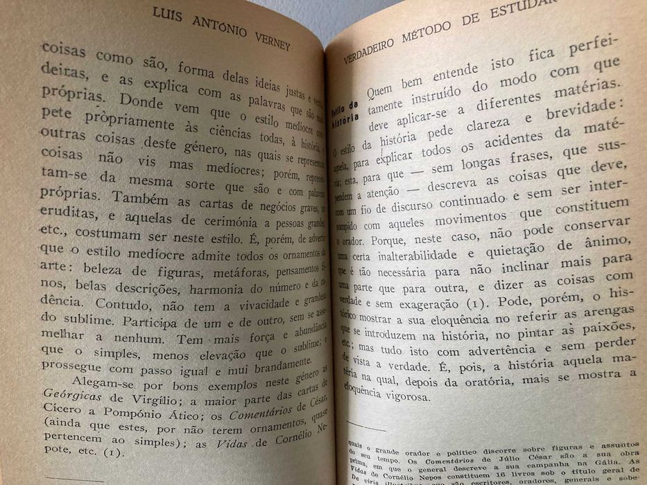 Verdadeiro Método de Estudar, de Luís António Verney