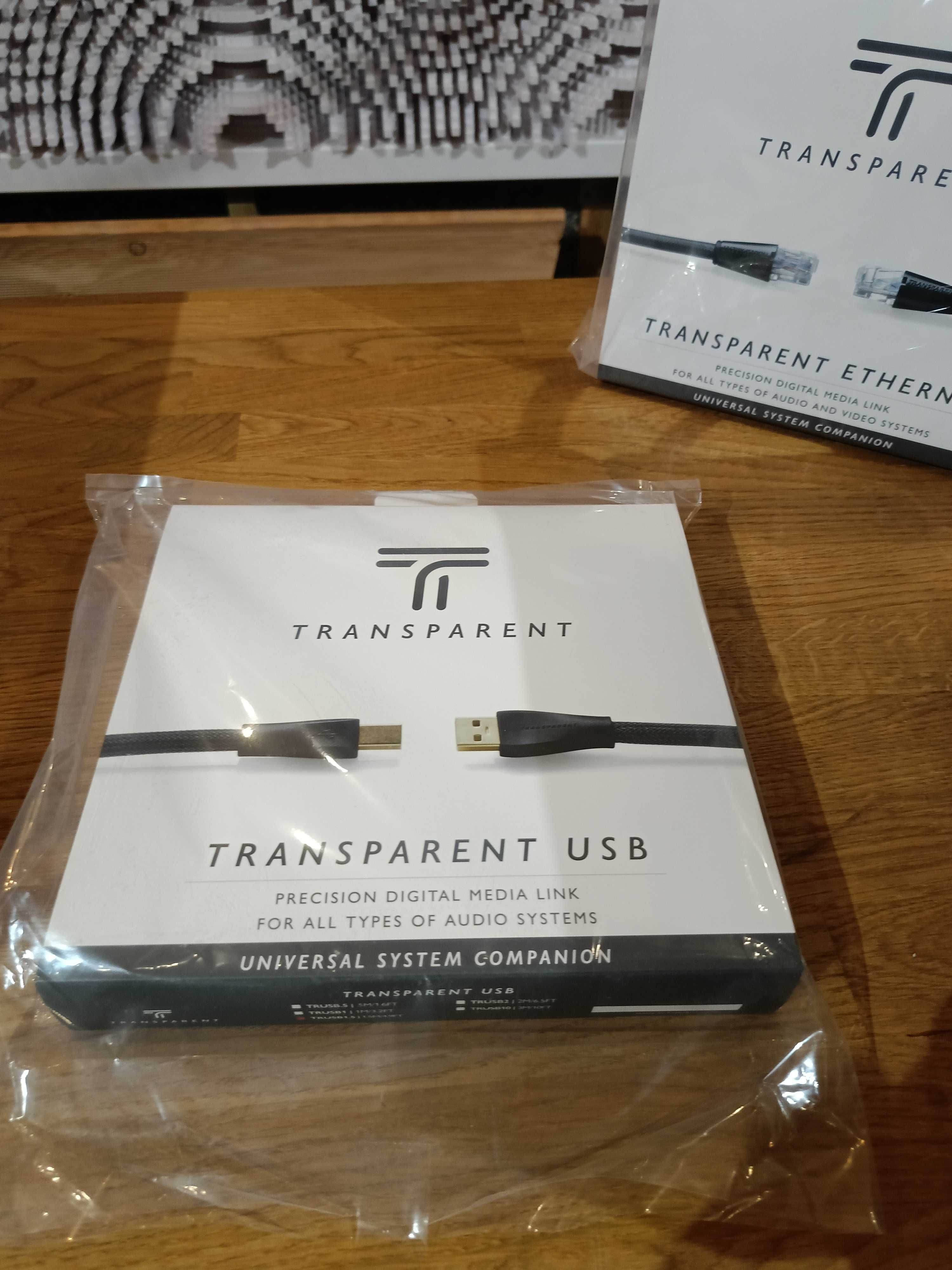 Transparent USB kabel cyfrowy