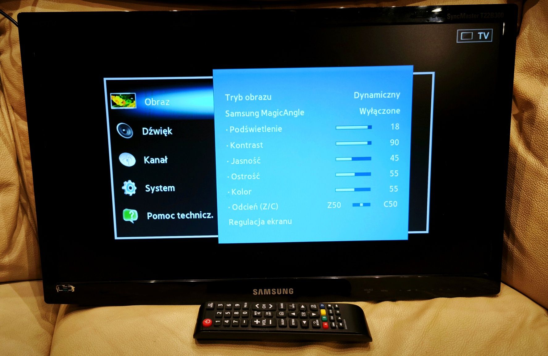 Telewizor LED Samsung 22" Dostawa pod. Adres