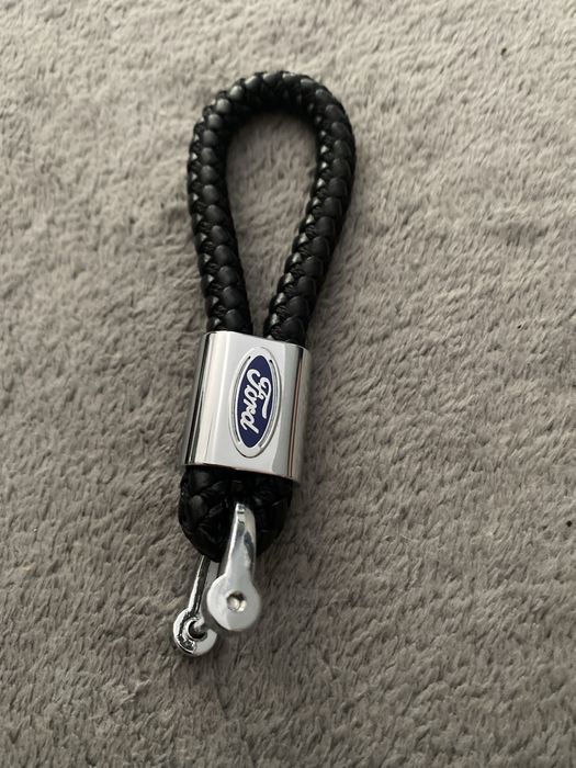 Brelok do kluczy Ford plecionka