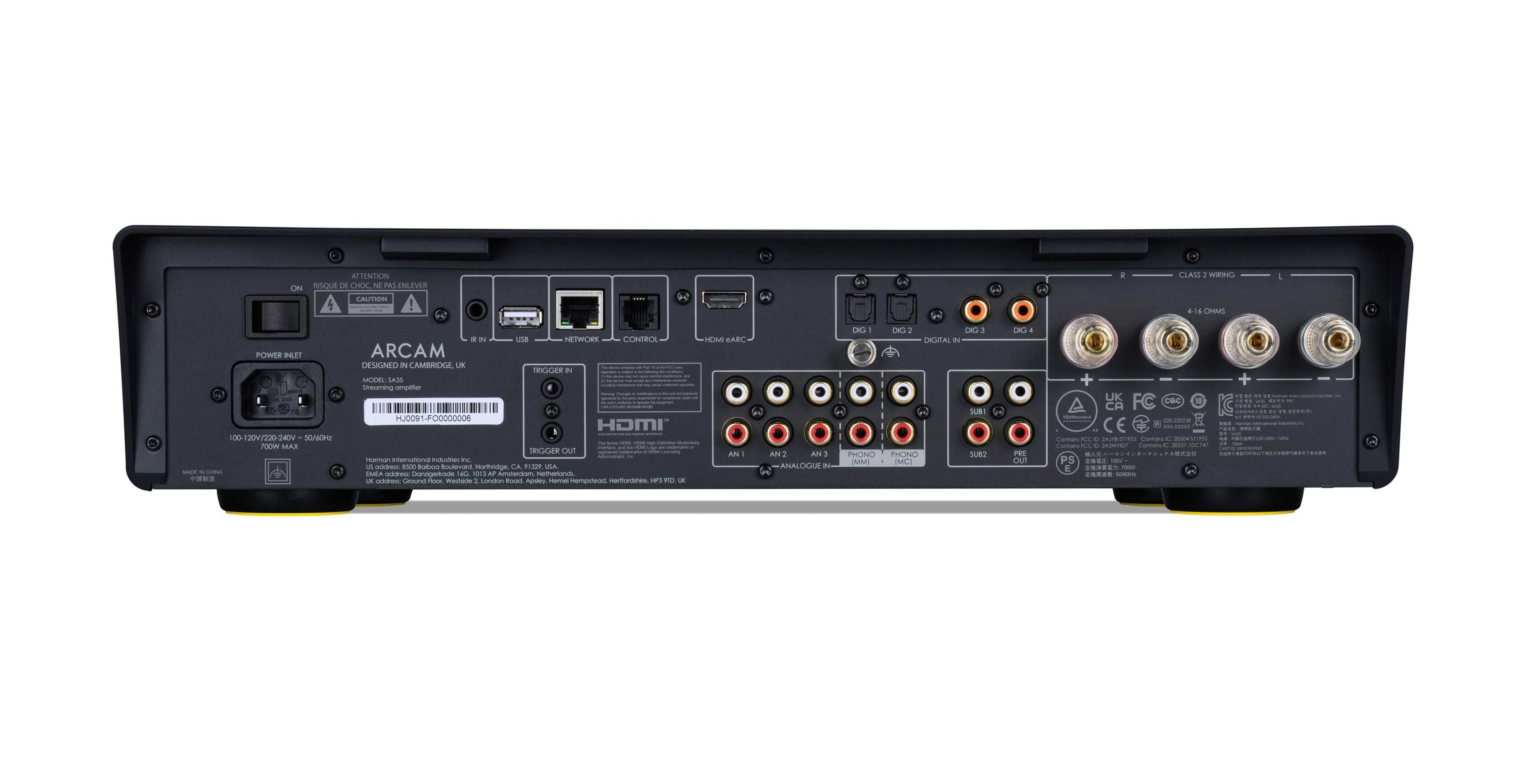 Arcam Radia SA35 system all in one 2x120W DIRAC Live Streaming SKLEP