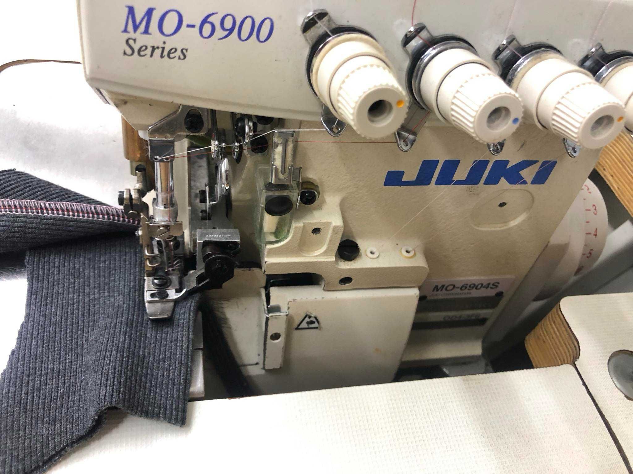 overlock juki 4 nitkowy seria mo 6904s silnik servo 230v owerlok