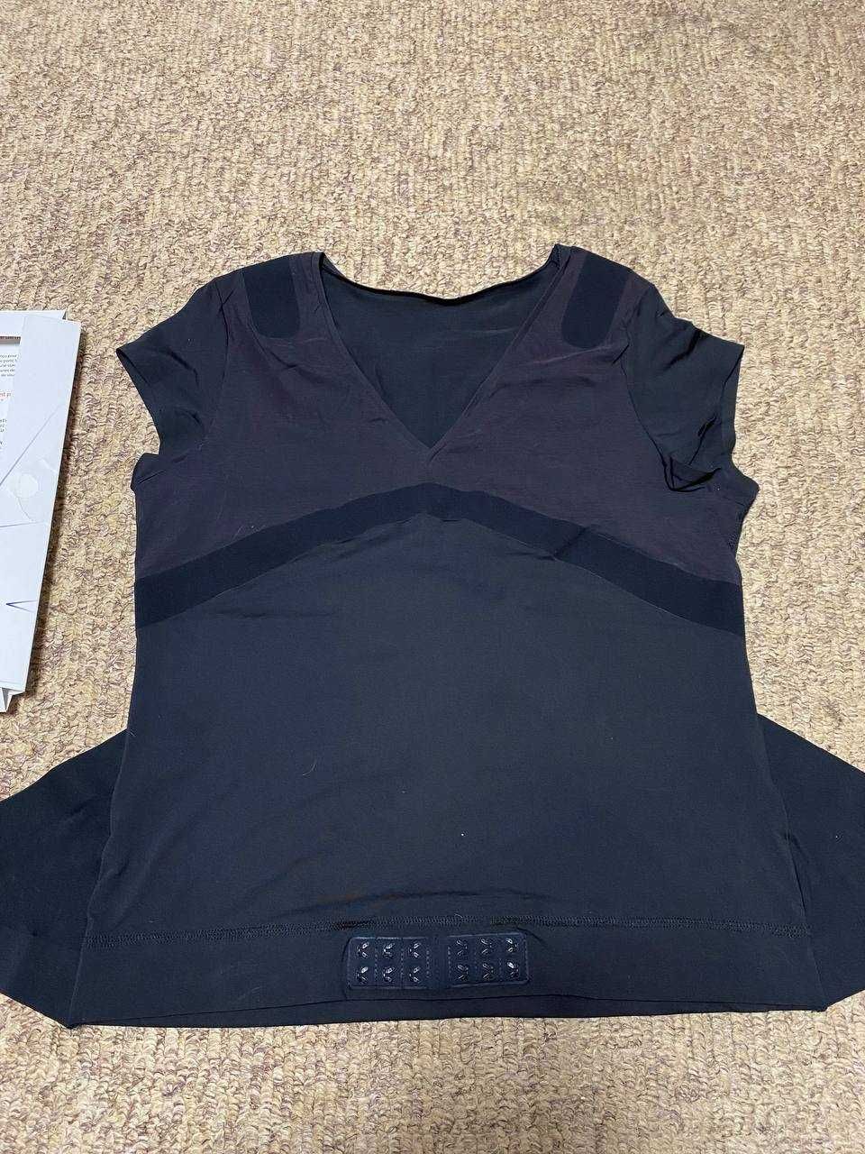 Percko компрессійна спортивна футболка з підтримкою для спини