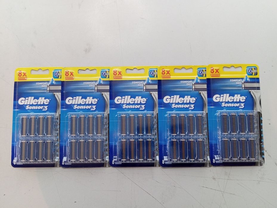 Gillette Blue 3 sensor wkłady ostrza 40 szt. 5 opakowań