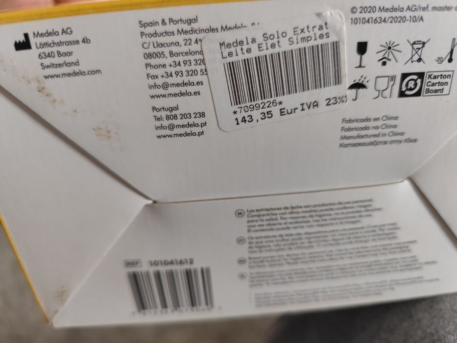 Extractor de leite automático Medela