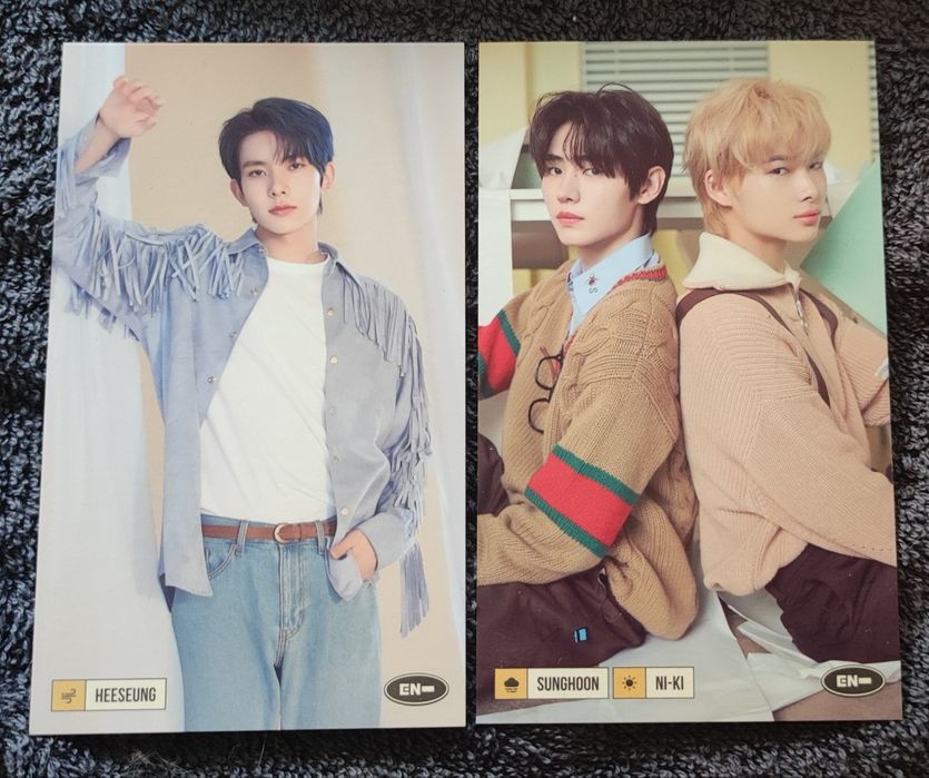 Weather Lab (2x PC) Heeseung & Sunghoon & Ni-Ki