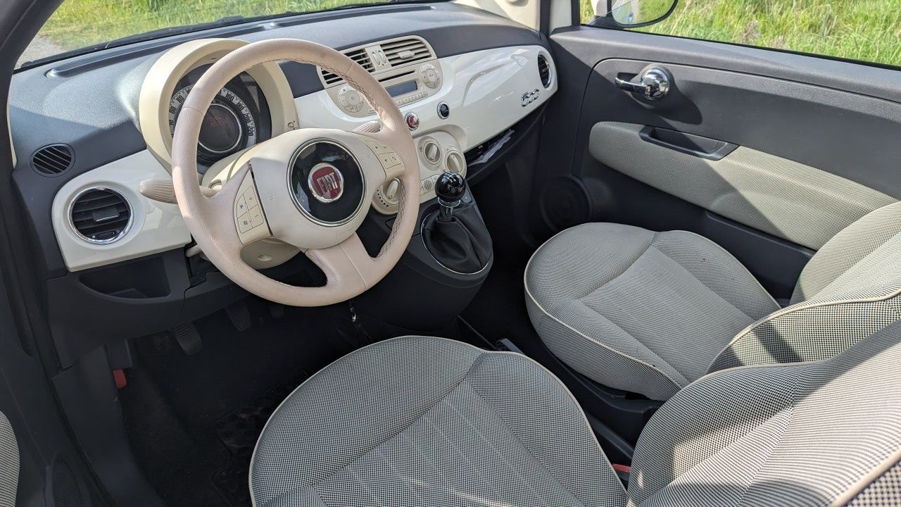 Fiat 500 po prostu piękny panorama dach klimatyzacja elektryka inne