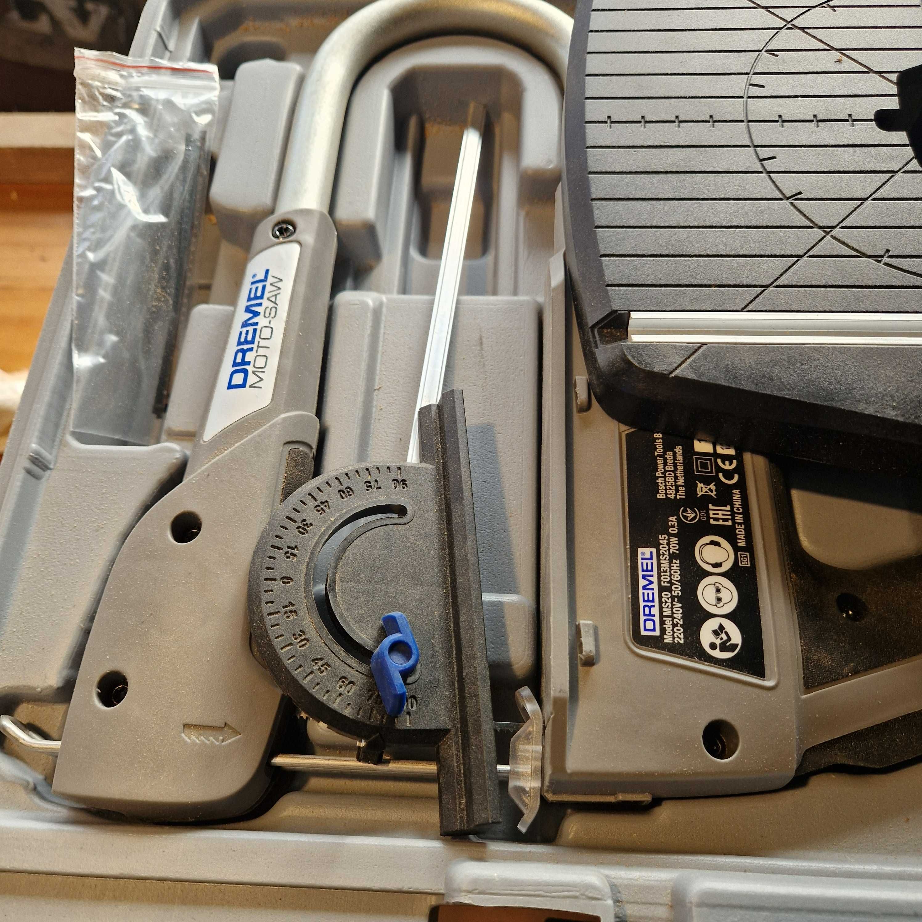 Serra Motosaw DREMEL MS20 como nova com todos os acessórios