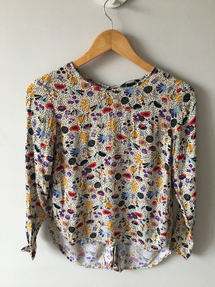 Bluzka kolorowa H&M kolorowe wzorki