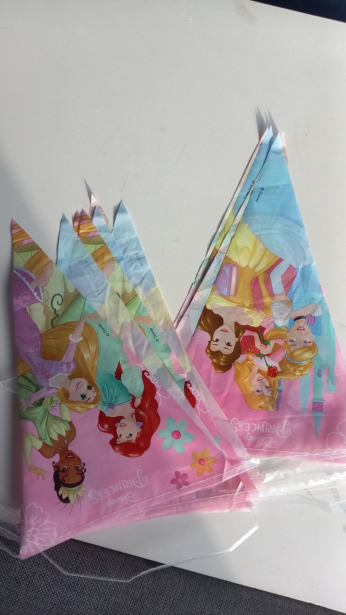 Zestaw dekoracji Księżniczki Disney topper serwetki