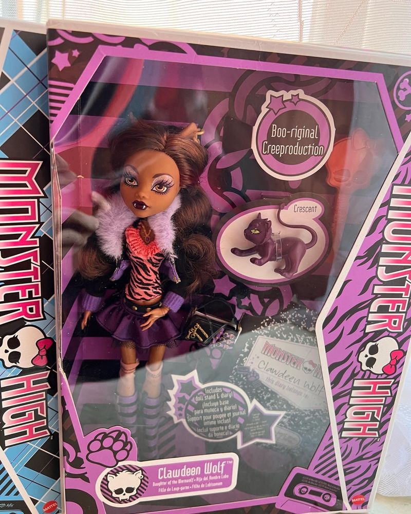 Куклы Monster High reel drama с питомцами