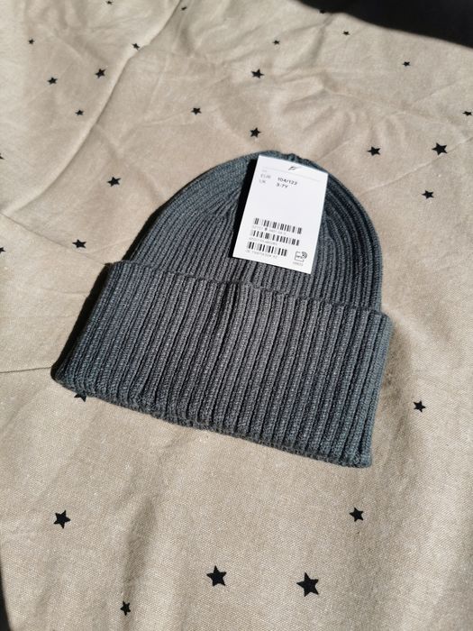 NOWA Czapka zimowa HM 104-122, 3-7 lat ciemnozielona