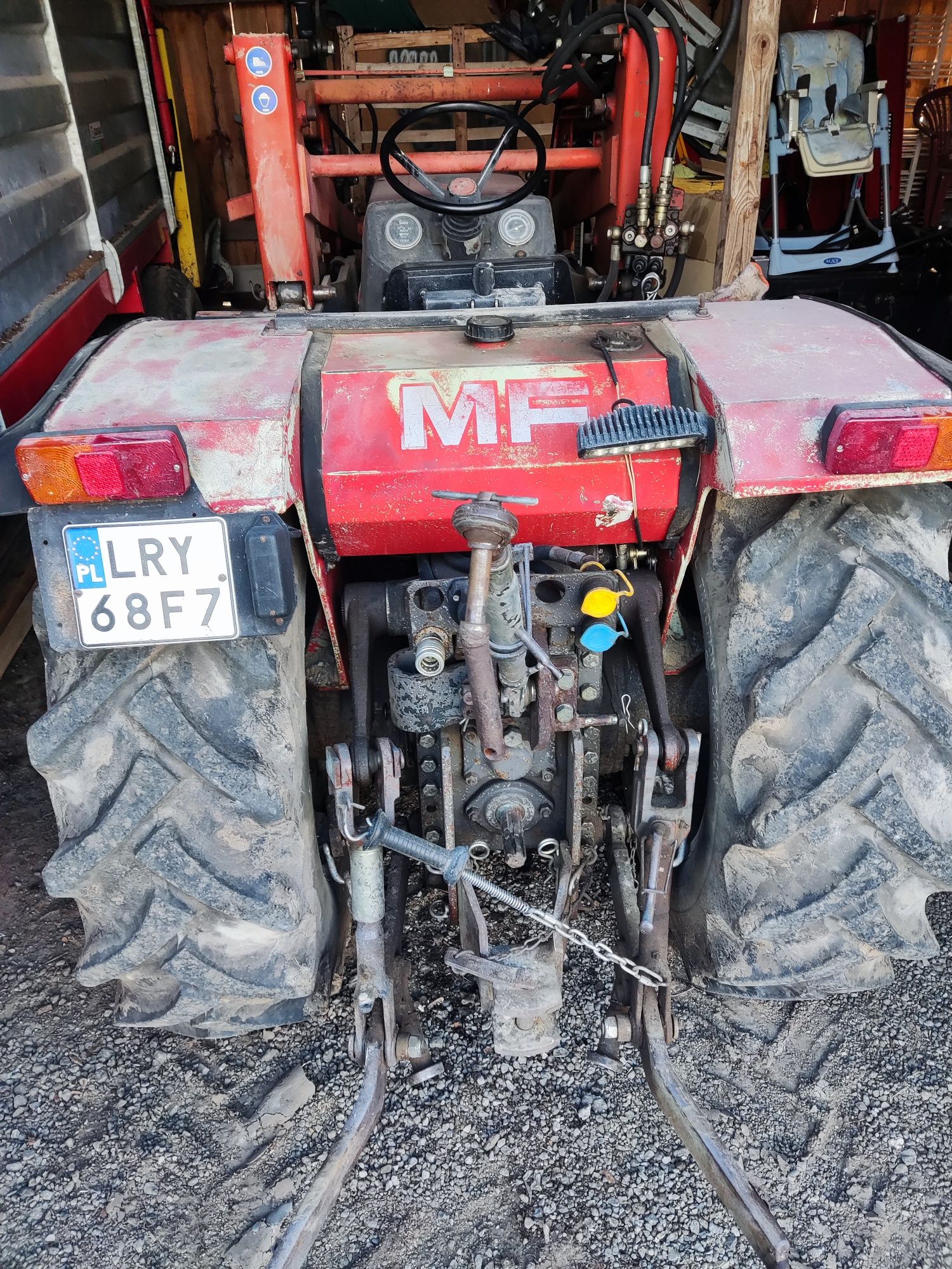 Massey Ferguson sadowniczy 154s z turem