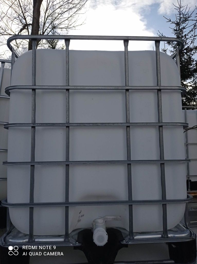 Paletopojemnik IBC zbiornik 1000l beczka mauzer mauser tysiączka RSM