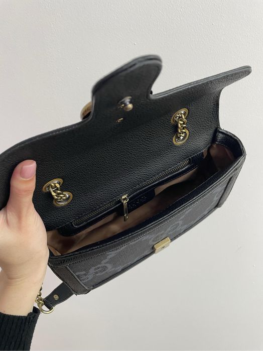 Сумка сіра gucci