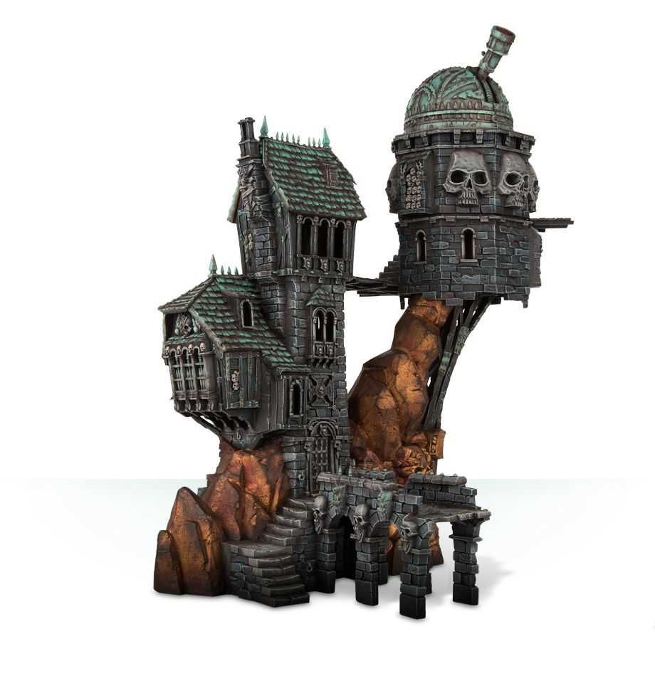 Warhammer Fantasy Battle: Scenery - Warscryer Citadel, sklejony