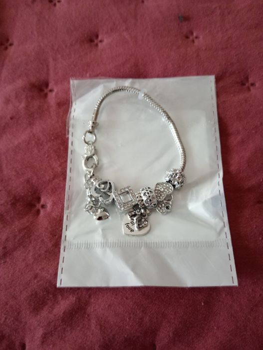 Lote pulseiras, brincos e anéis.