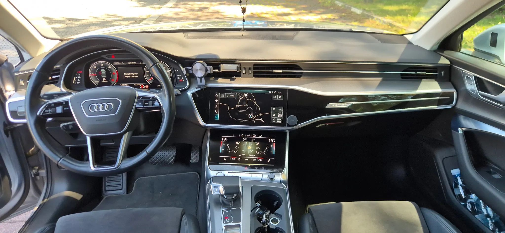 Audi A6 A6 C8 Salon Polska Max opcja Quattro Radar Kamera Virtual Matrix