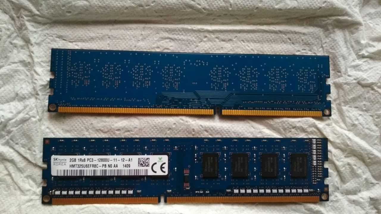 Оперативна пам'ять DDR III (DDR3) 2GB x2