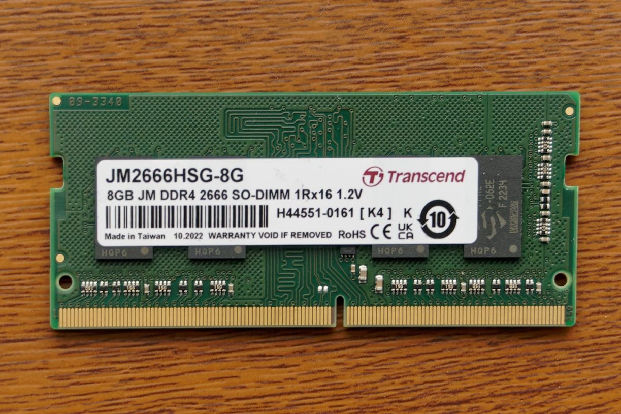 Пам'ять для ноутбука Transcend DDR4 2666 8GB SO-DIMM