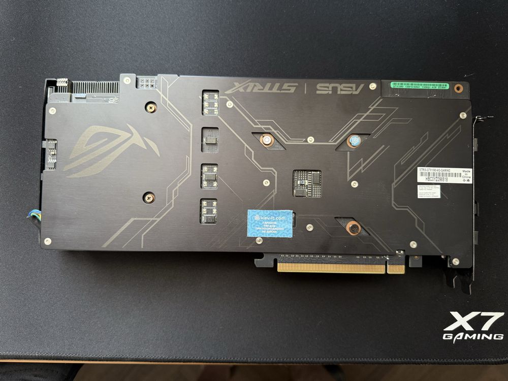 Відеокарта Asus Rog Strix GTX 1060 6GB