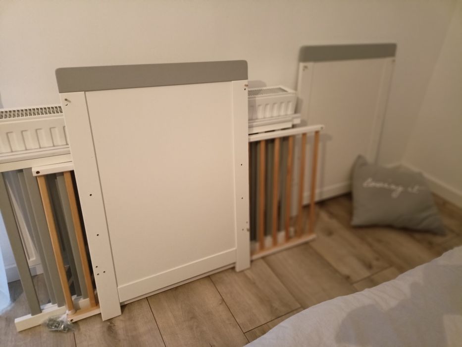 Łóżeczko 120x60 plus materac hilding