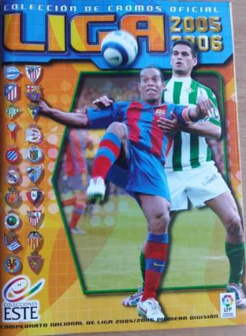 Liga Este 2005/2006 - Completa - Nova - Cromos colados - Inclui Messi