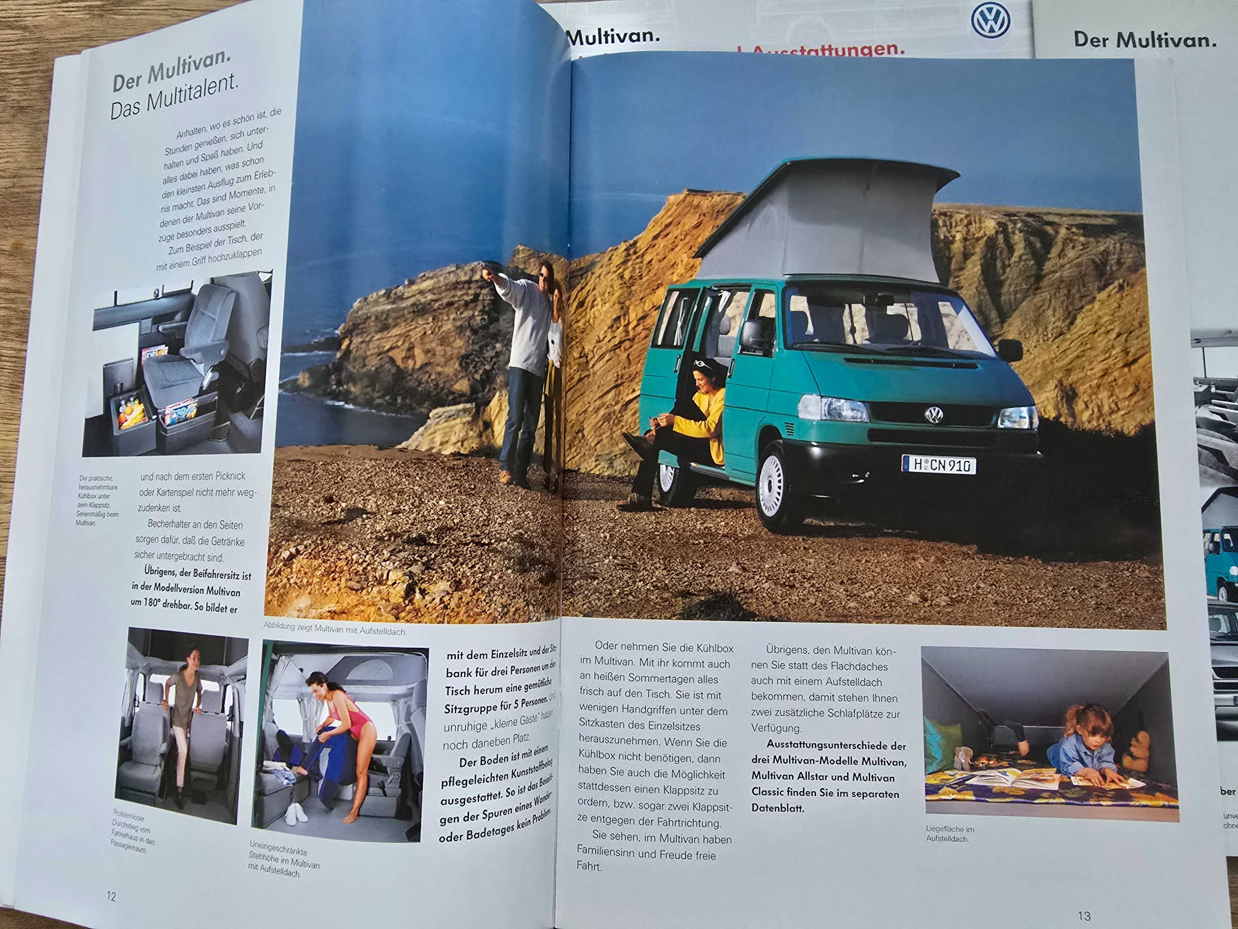 Prospekt VW T4 Multivan