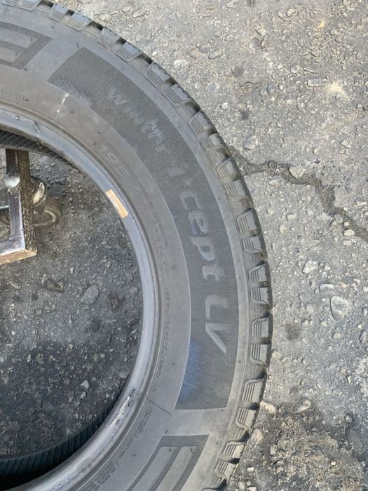 Шини 195/75 R16C зима Hankook 6,5мм 195 75 16C