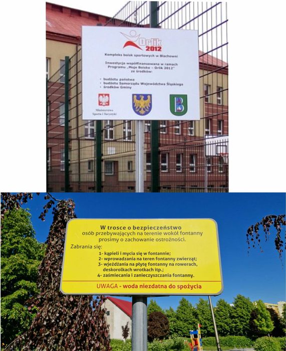 Znaki i tablice drogowe, nowe