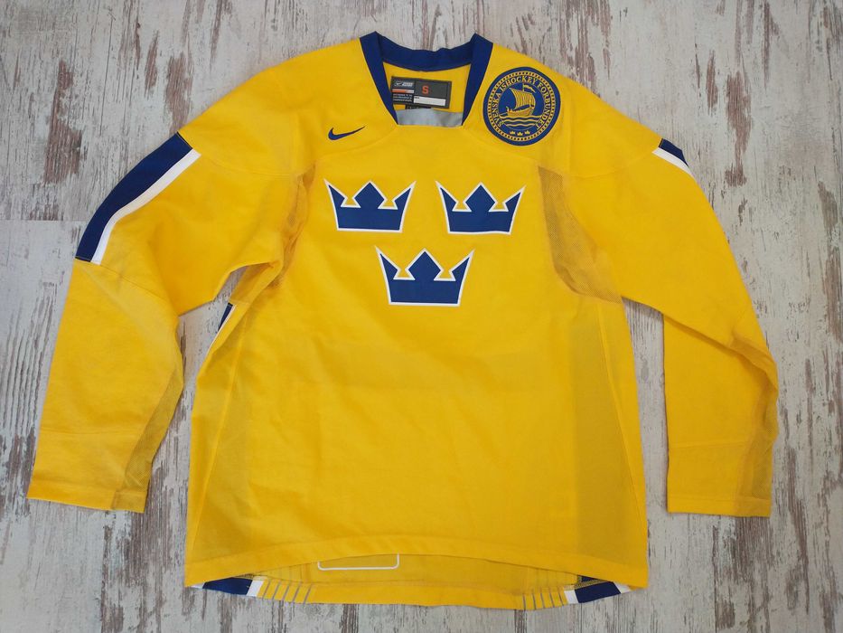 Szwecja Bluza Hokejowa NHL Jersey S