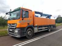 Mercedes-Benz Actros 2544   HDS Terex 145.2 V