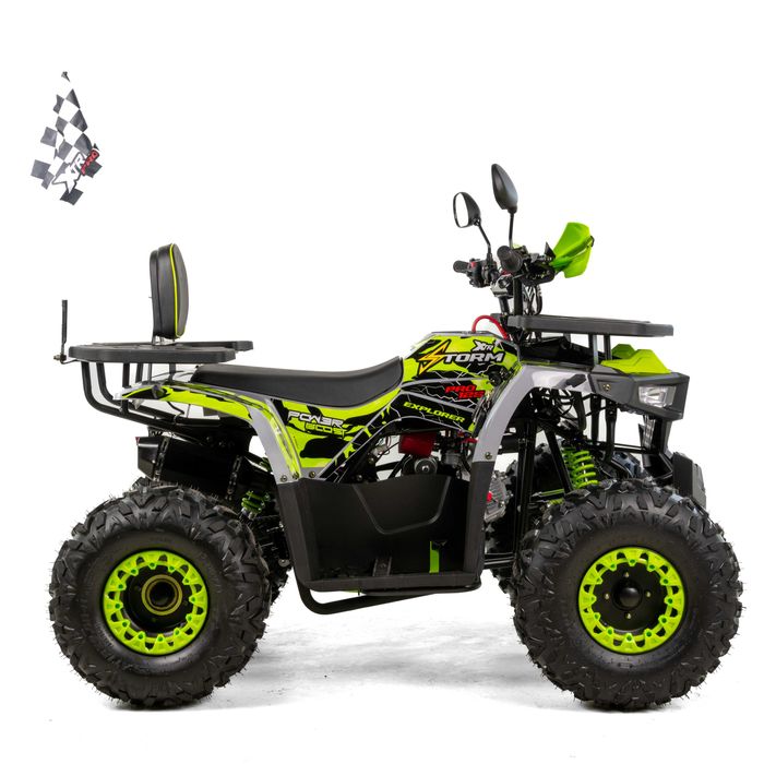 QUAD 125cc /XTR STORM/ wyświetlacz duże koła ledy oparcie Raty Dostawa