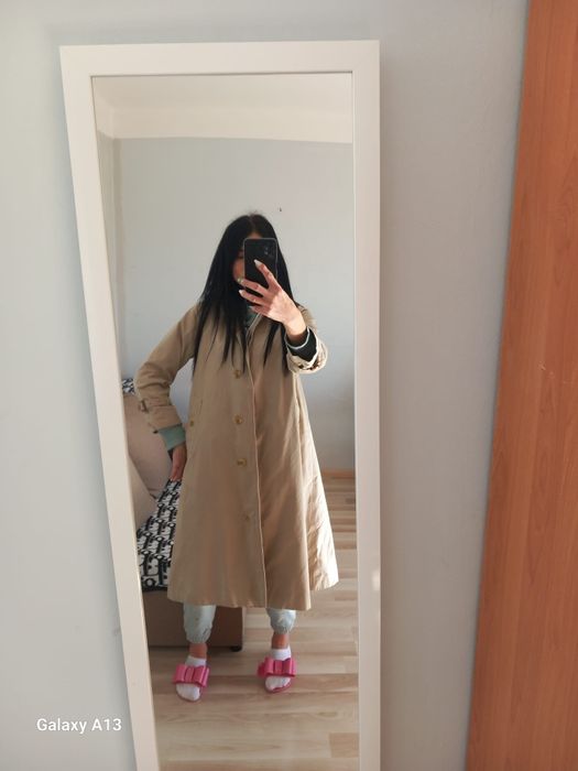 Oryginalny trencz Burberry vintage M