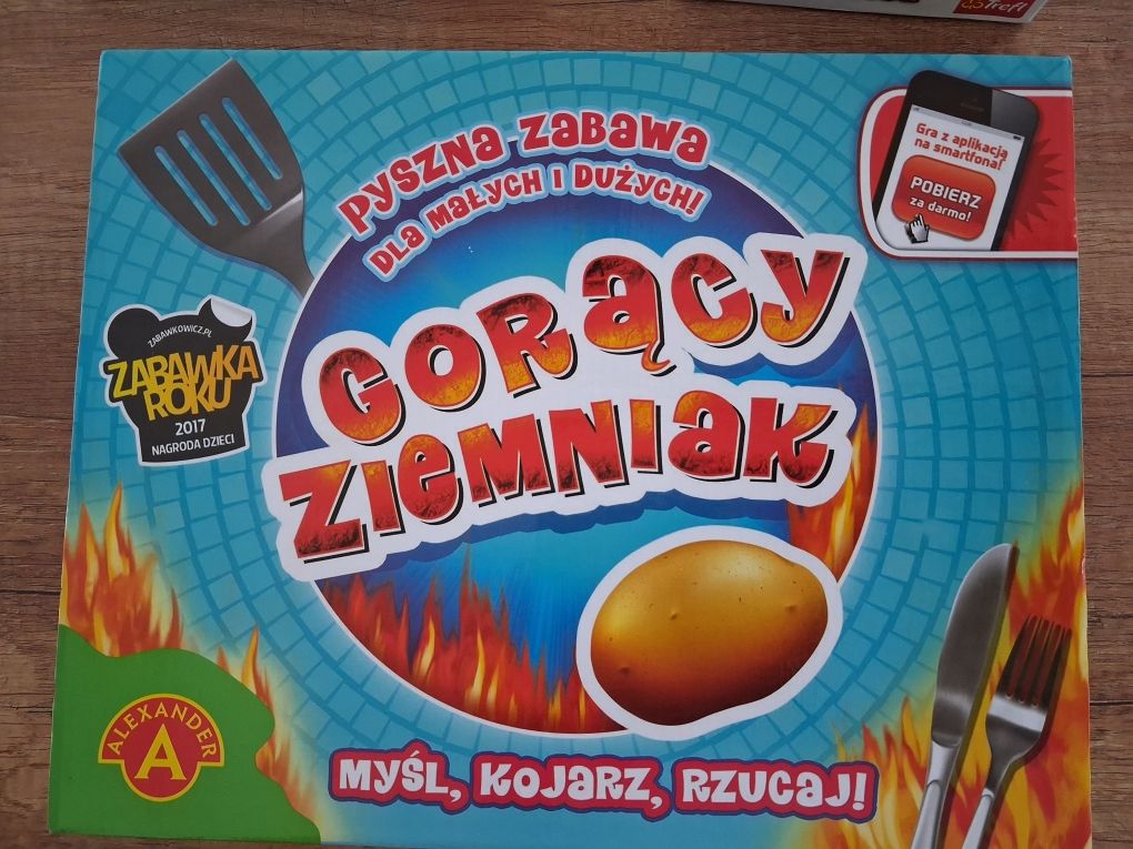 Zestaw gier planszowych Kalambury, Gorący Ziemniak, 5