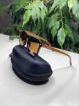 Мужские солнцезащитные очки RAY BAN в стиле Wayfarer Polaroid коричнев