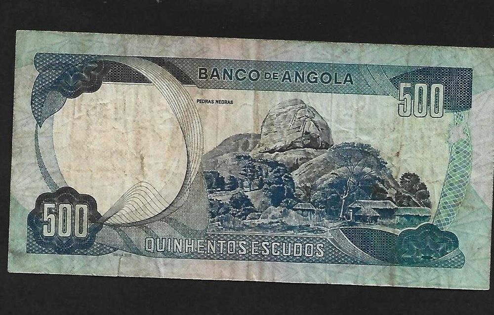 Angola Nota 500$00 1972