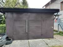 Garaż blaszany, blaszak solidny 4x7m