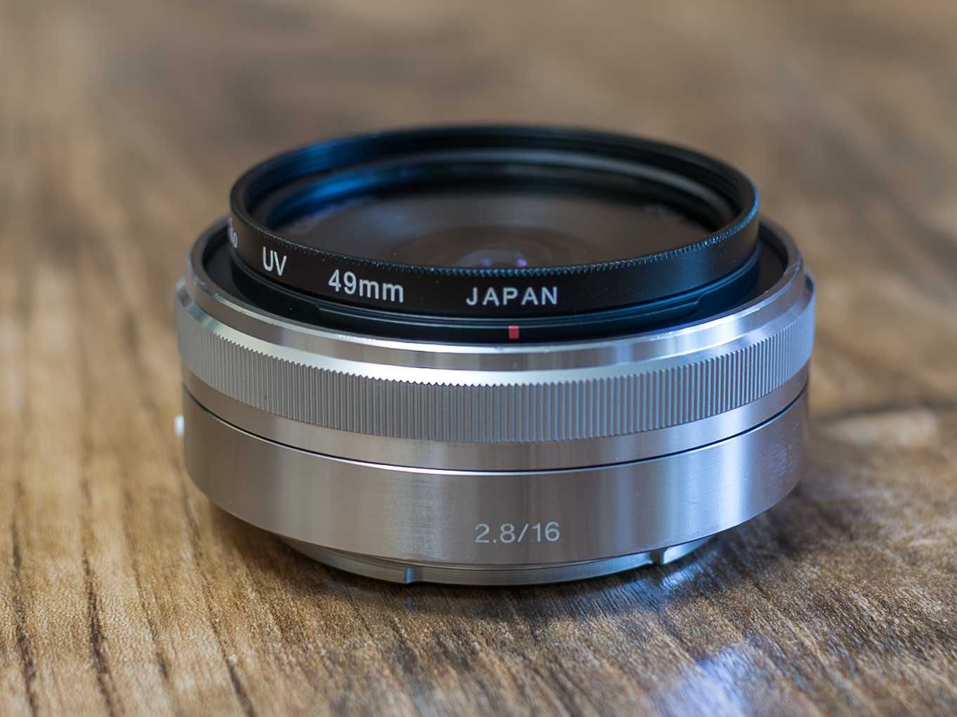 SONY E 16mm f/2.8 з блендою та фільтром . E-mount . Оригінал . ГАРНИЙ