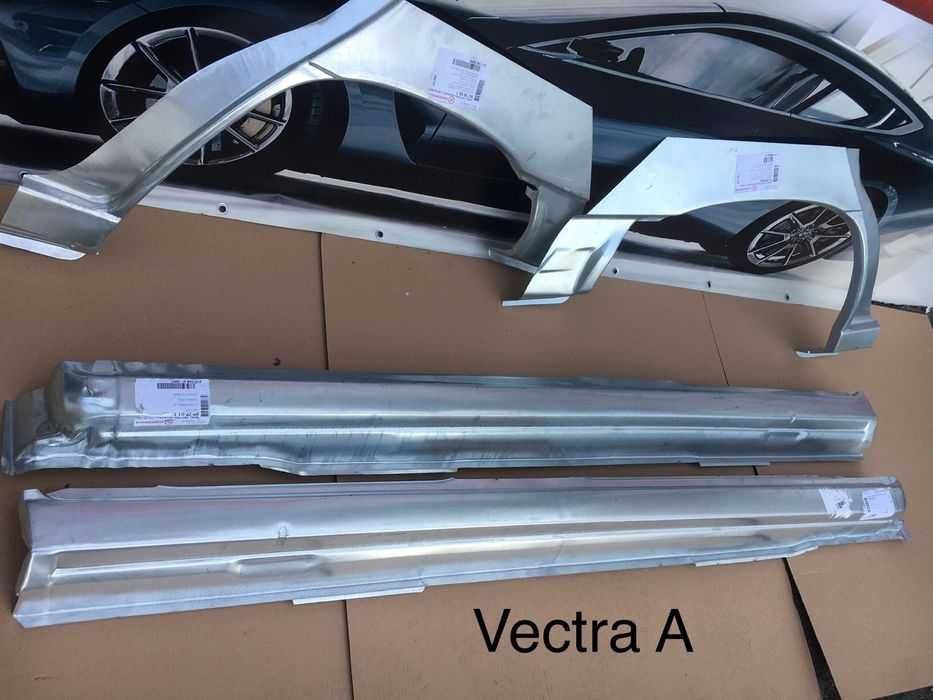 Пороги арки Opel Vectra b a вектра  порог