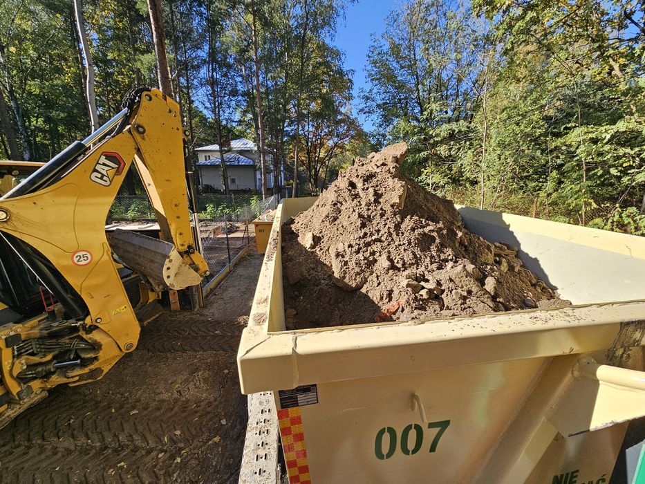 Odbiór gruzu, odpadów- Kontenery, Bigbagi