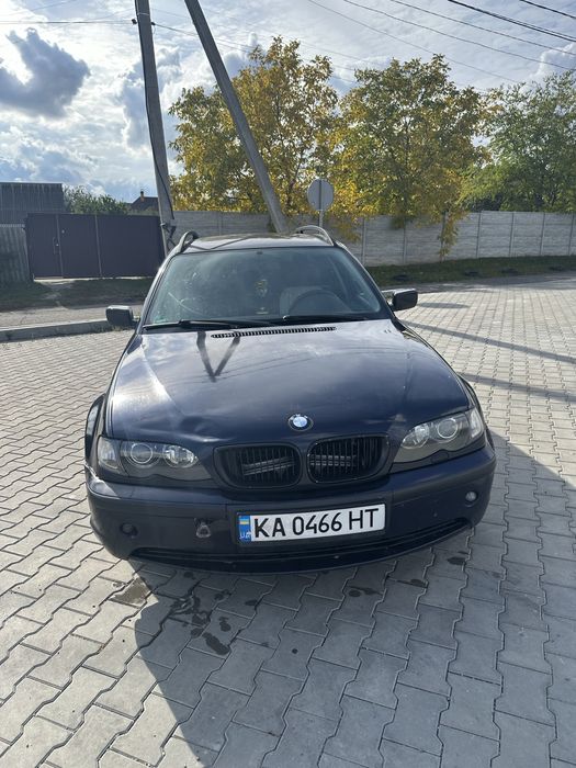 BMW E46 Touring 2.2 бензин (M54), 2002 год, рестайлинг.