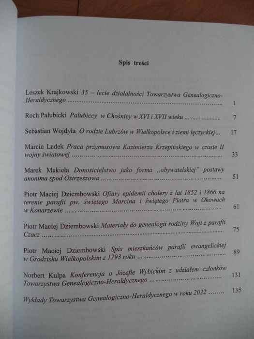 GENS rocznik Towarzystwa Genealogiczno-Heraldycznego w Poznaniu 3 egz