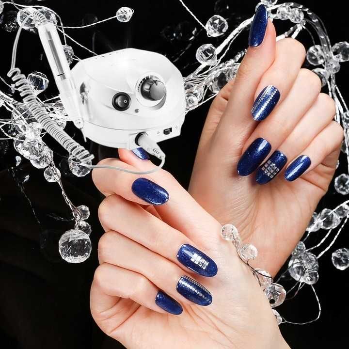 Mocna Frezarka Do Paznokci 65w Frezy Profesjonalna Manicure i Pedicure