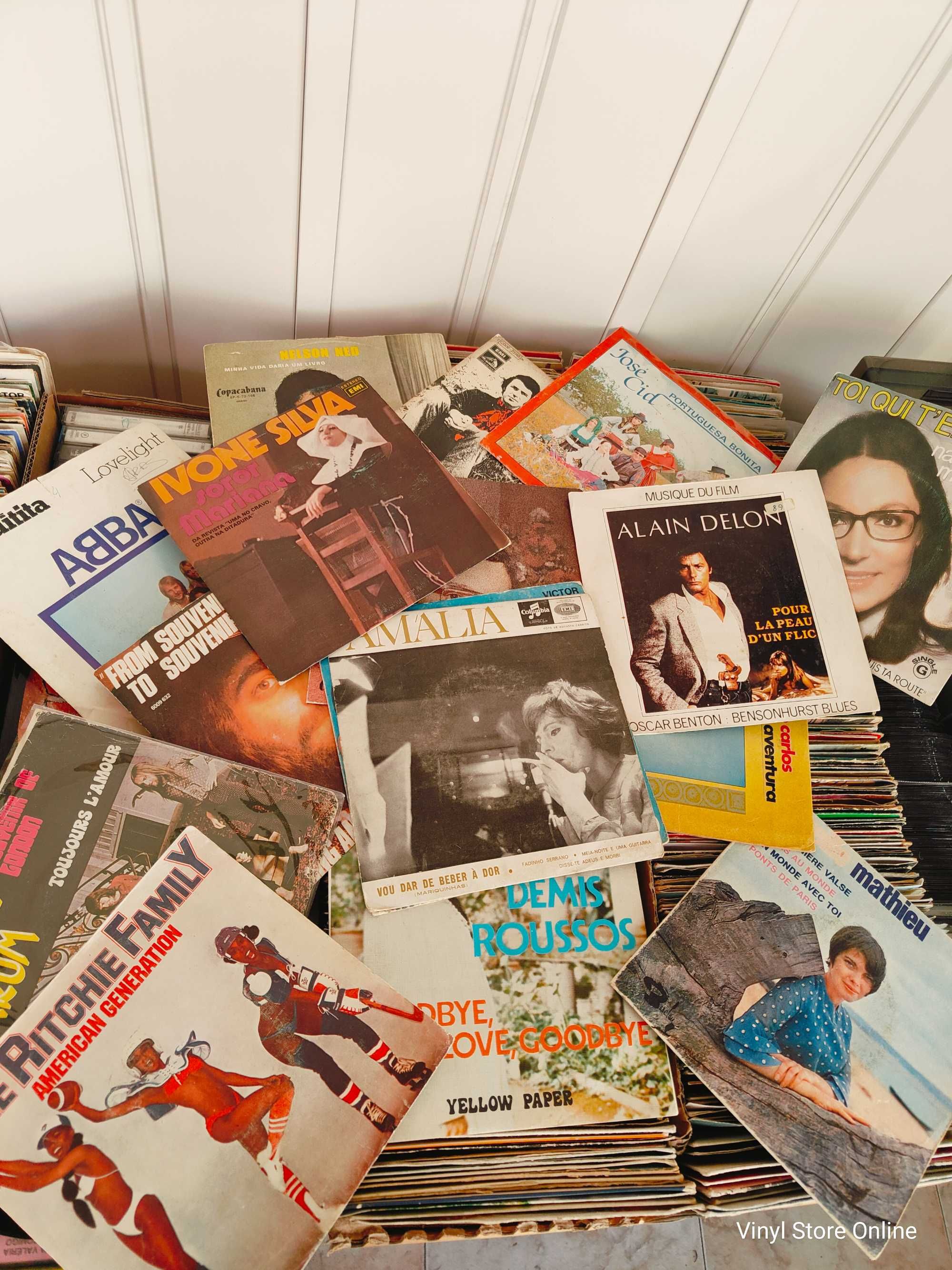 Lote 500 discos Vinils , SP's e EP's