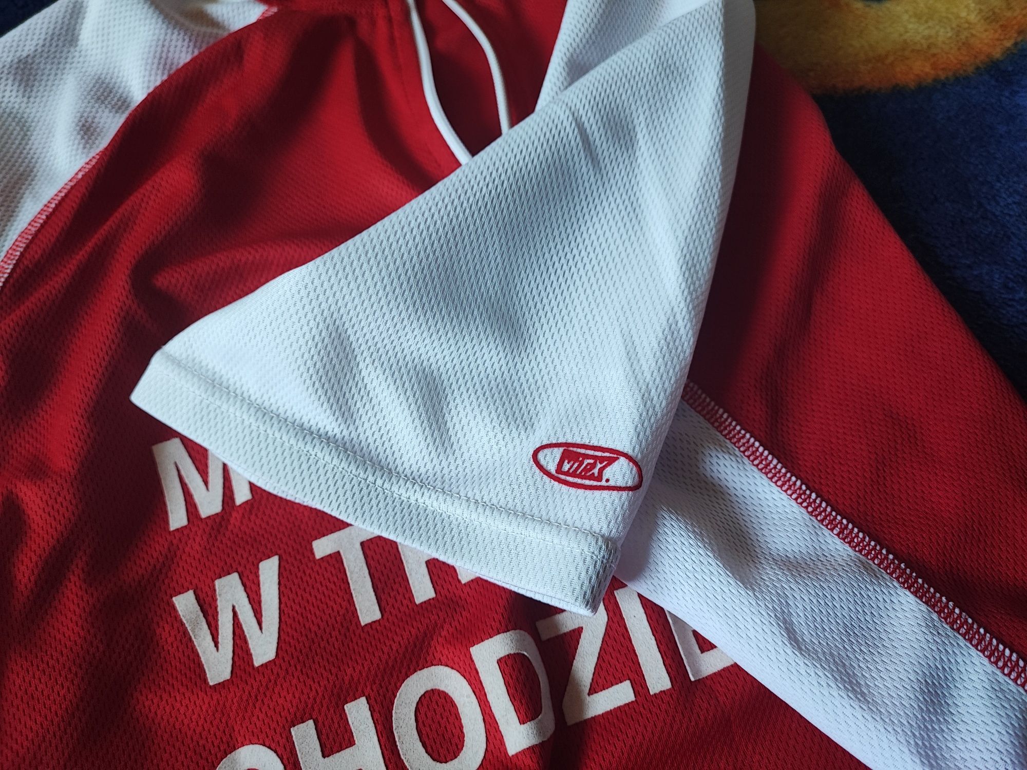 Koszulka kolarska na rower do triathlonu oddychająca Vitex rozmiar L